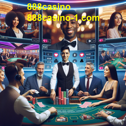 A Experiência Imersiva do Cassino Ao Vivo no 888casino